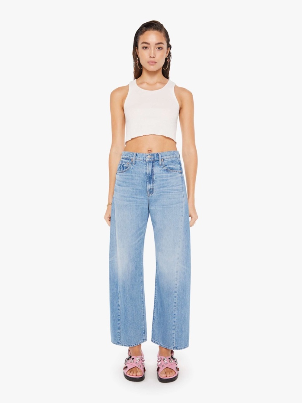 MOTHER Half Pipe Flood Material Girl 26 Like New